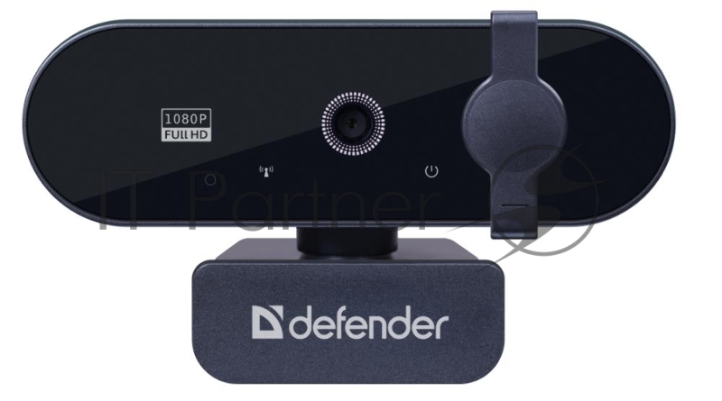 Камера-Web Defender G-lens 2580 black (2МП, FullHD 1080p, MIC, 86,1°) (63112)