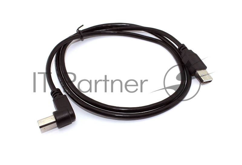 Кабель USB 2.0 на USB-B угол влево 1 м
