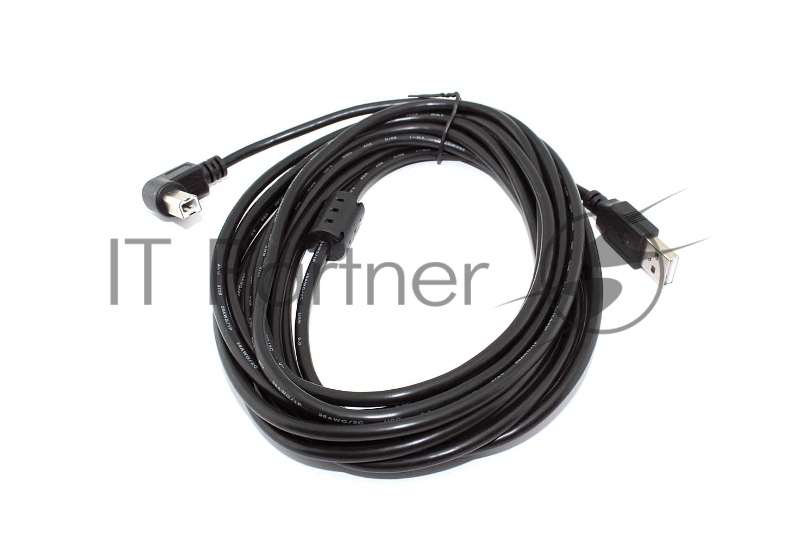 Кабель USB 2.0 на USB-B угол вправо 5 м