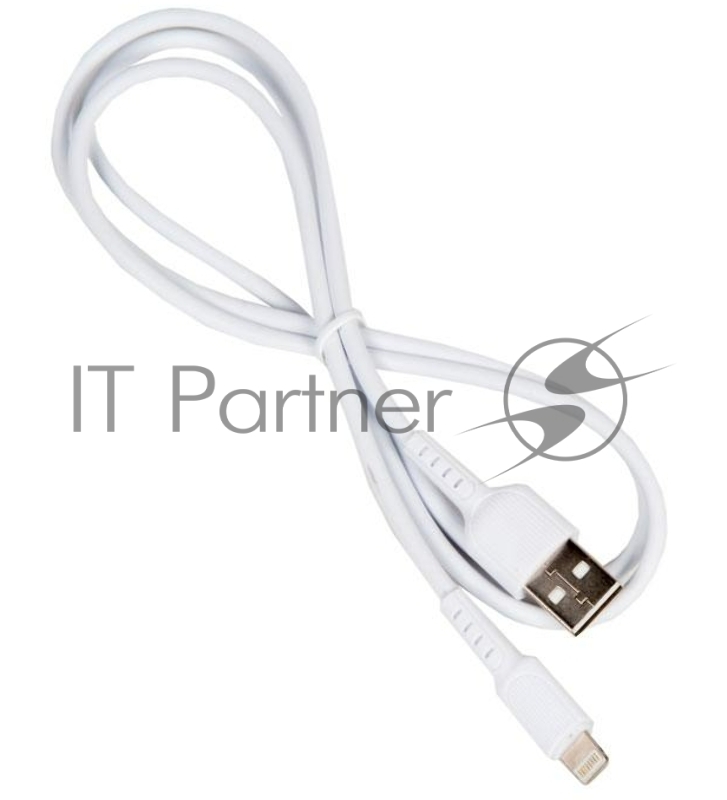 Кабель USB BOROFONE BX16 для Lightning, 2.4A, длина 1м, белый