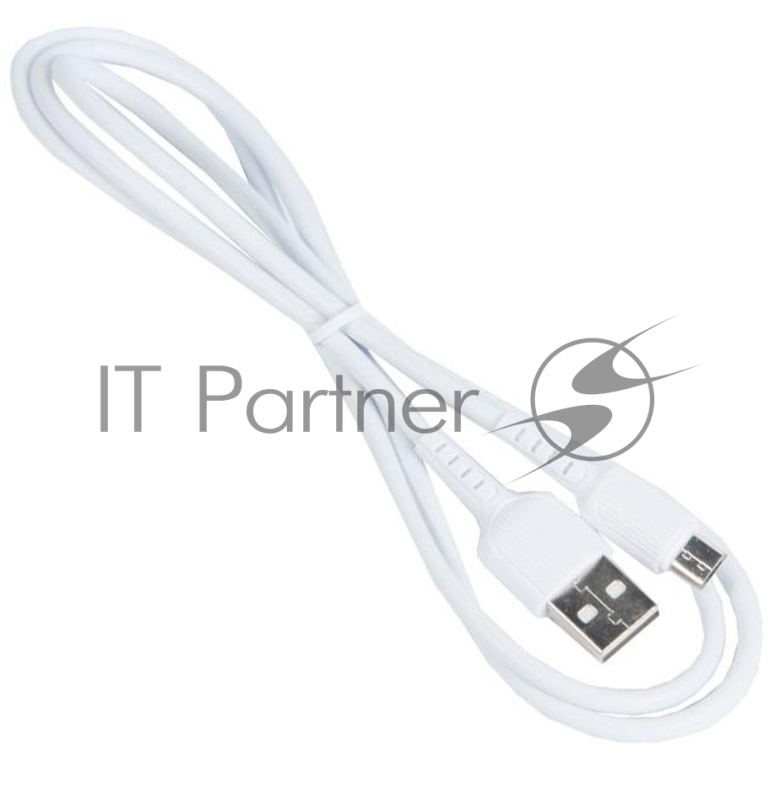 Кабель USB BOROFONE BX16 для Micro USB, 2.4A, длина 1м, белый