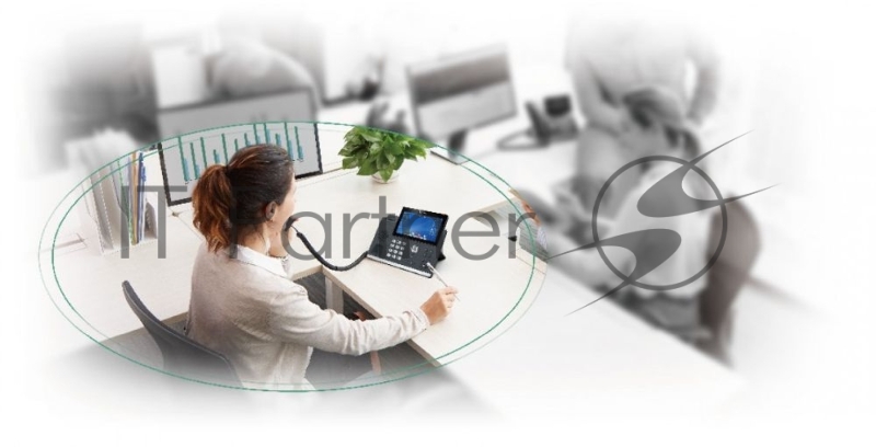 Телефон IP YEALINK SIP-T48U, цветной сенсорный экран, 16 аккаунтов, BLF, PoE, GigE, без БП, шт