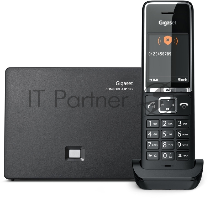 Телефон IP Gigaset COMFORT 550A IP FLEX RUS черный (S30852-H3031-S304)