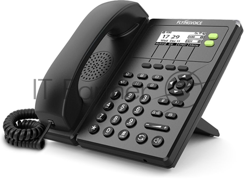 Телефон IP Flyingvoice FIP-10P черный
