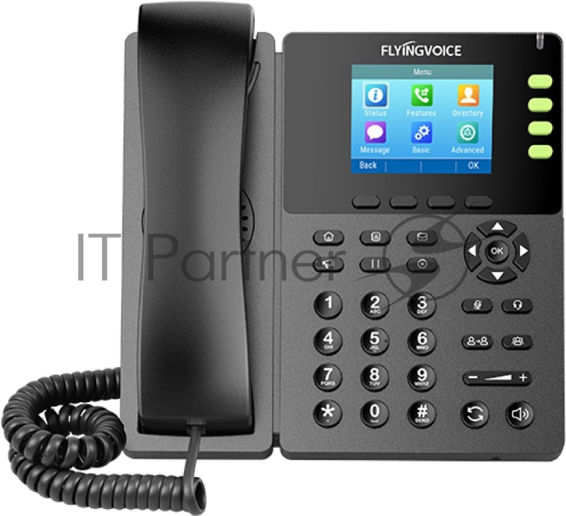 Телефон IP Flyingvoice FIP-14G черный