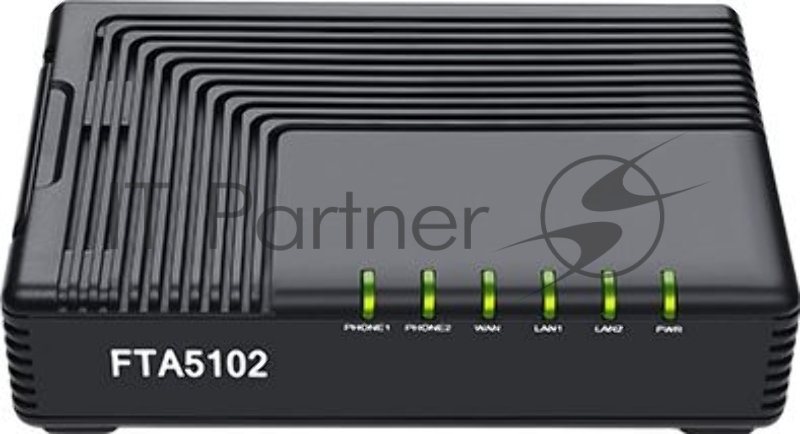 Шлюз IP Flyingvoice FTA5102E2 черный