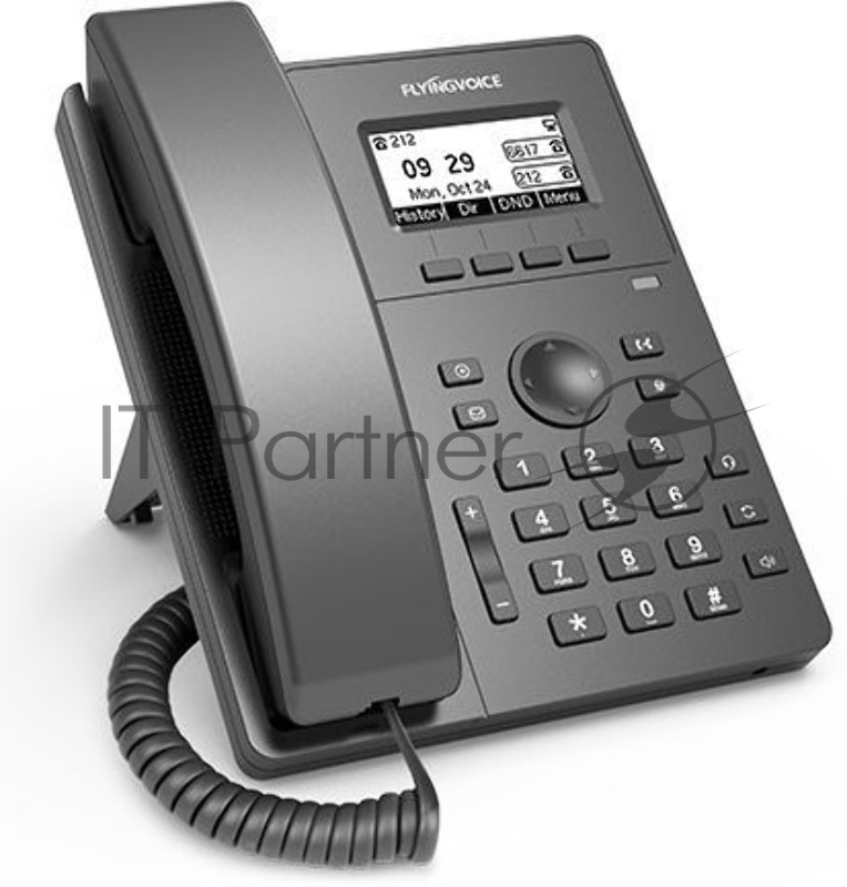 Телефон IP Flyingvoice P10 черный