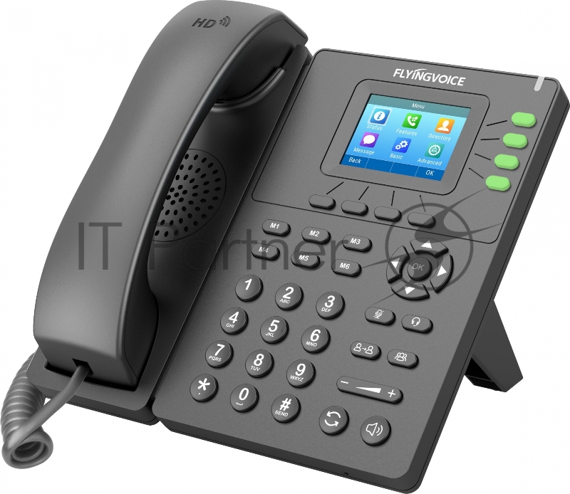 Телефон IP Flyingvoice P21 серый (упак.:1шт)