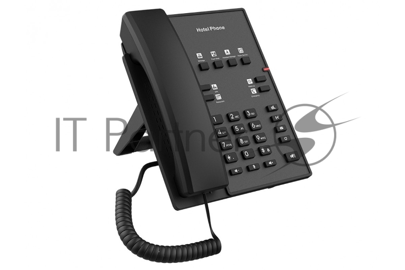 Телефон IP Fanvil H1 черный (H1 HOTEL PHONE) (упак.:1шт)