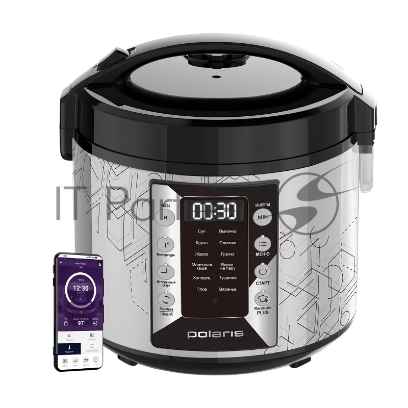 Мультиварка Polaris PMC-0524IQ серебристый