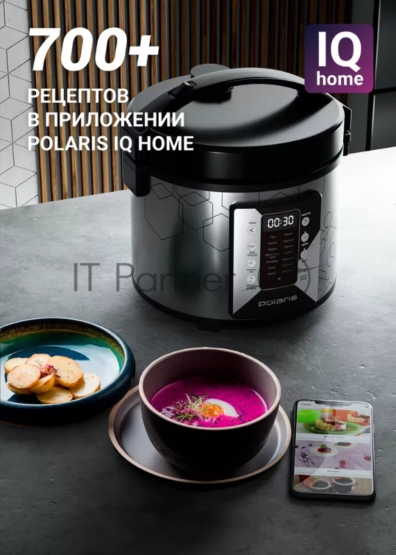 Мультиварка Polaris PMC-0524IQ серебристый