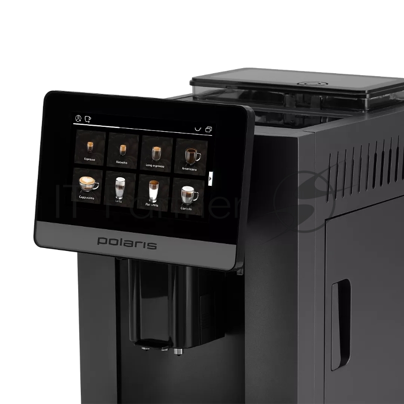 Кофемашина Polaris PACM 2080AC 1500Вт темно-серый
