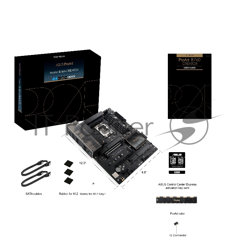Материнская плата ASUS PROART B760-CREATOR Soc-1700 B760 4xDDR5 ATX AC`97 8ch(7.1) 1 x 2.5Gigabit + Gigabit Ethernet RAID+HDMI+DP