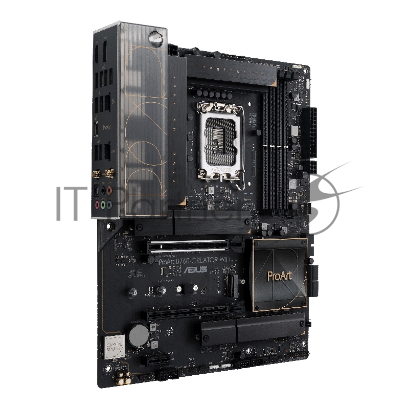 Материнская плата ASUS PROART B760-CREATOR WIFI LGA 1700, Intel B760, 2xDDR4-3200 МГц, 2xPCI-Ex16, 3xM.2,ATX
