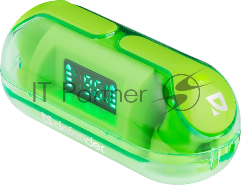 Гарнитура DEFENDER TWINS 916 GREEN 63917