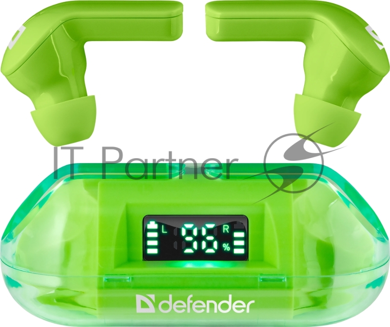 Гарнитура DEFENDER TWINS 916 GREEN 63917