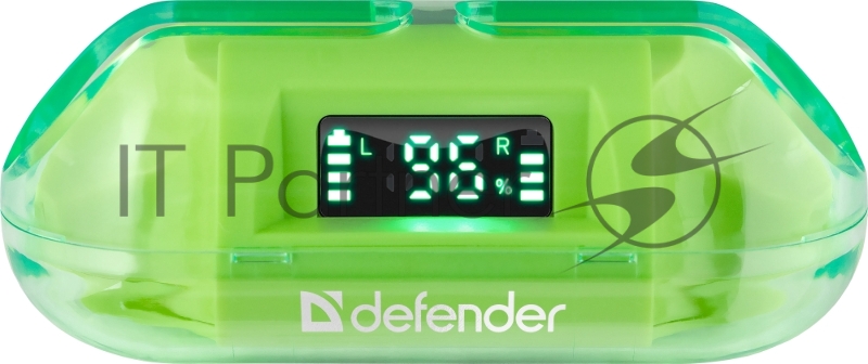Гарнитура DEFENDER TWINS 916 GREEN 63917