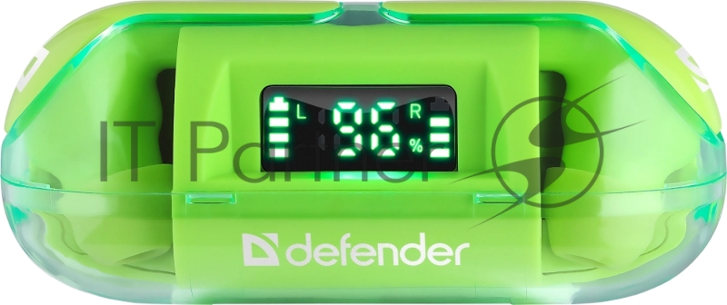 Гарнитура DEFENDER TWINS 916 GREEN 63917