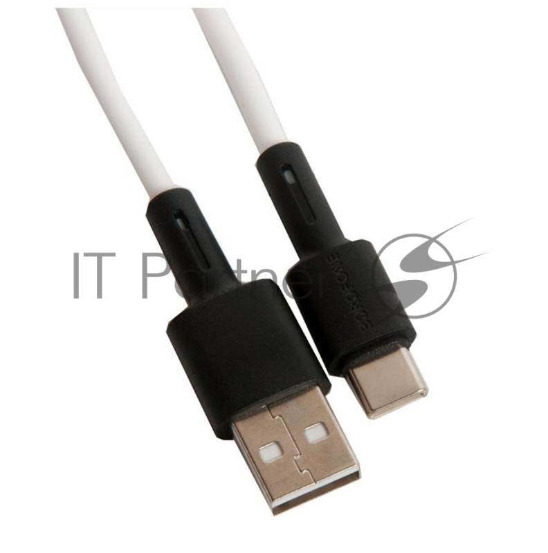 Кабель USB BOROFONE BX31 для Type-C, 3.0А, длина 1м, белый