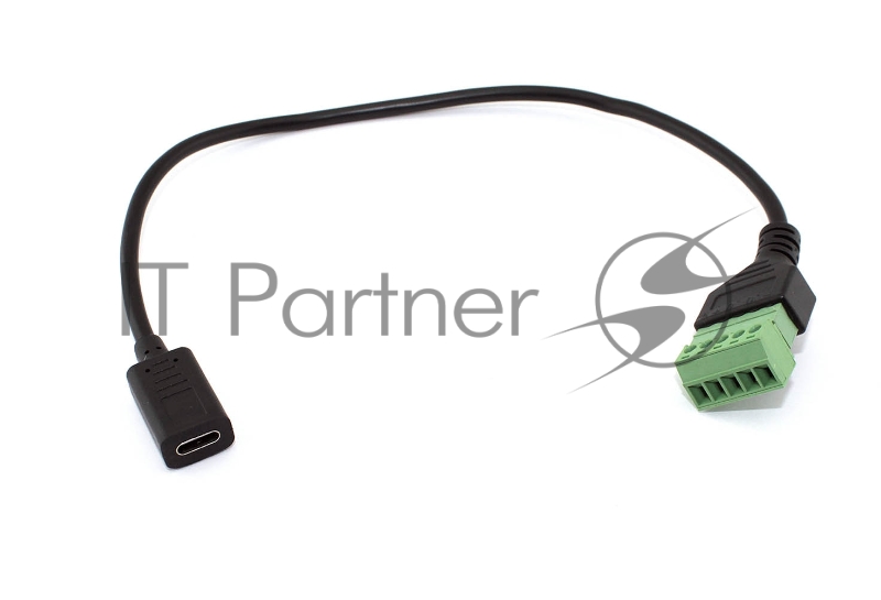 Кабель со сборным разъемом USB Type C мама