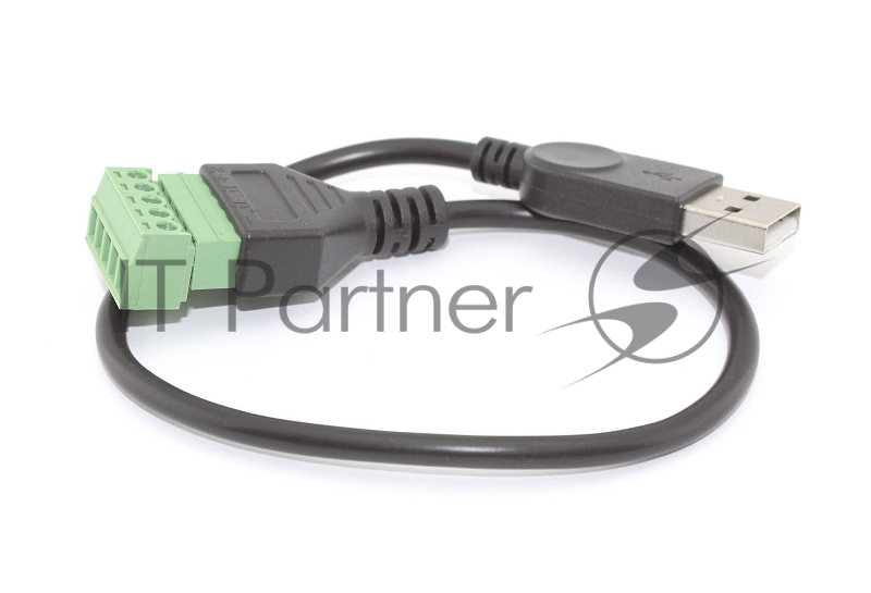 Кабель со сборным разъемом USB тип А папа