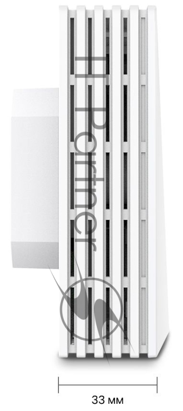Точка доступа TP-Link EAP650-Wall AX3000 10/100/1000BASE-TX