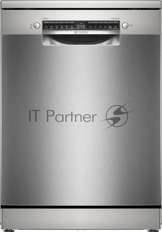 Посудомоечная машина Bosch Serie 4 SMS4HVI00E серебристый (полноразмерная)