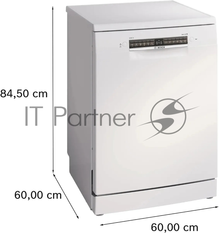 Посудомоечная машина Bosch SMS4HVW00E белый (полноразмерная)