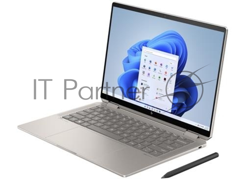 Ноутбук HP 14 2880x1800/RAM 32Гб/SSD 1Тб/Windows 11 Home серебристый 2 кг 7K635AV-2