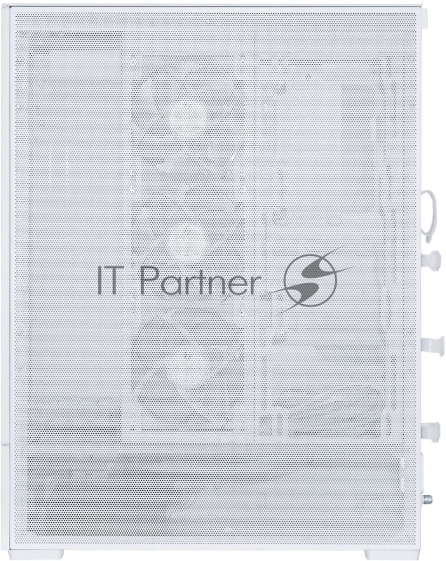 Корпус Lian Li SUP01W / White / 3 x 120mm PWM Fan / PCIe4.0 Riser Cable / Mid-Tower, TG / G99.SUP01W.R0