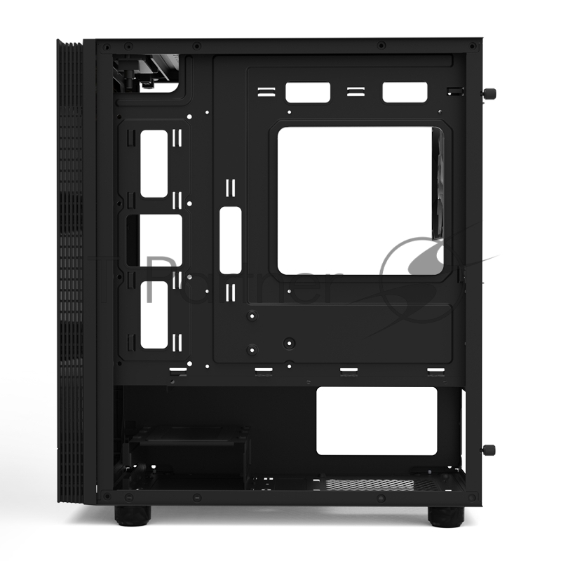 Корпус ZALMAN T4 PLUS, MATX, BLACK, WINDOW, 1 x Combo (3.5 or 2.5), 1x3.5, 2x2.5, 1xUSB2.0, 2xUSB3.0, REAR 1x120mm ARGB
