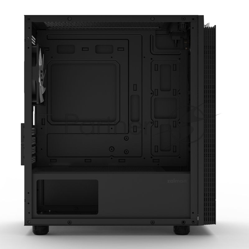Корпус ZALMAN T4 PLUS, MATX, BLACK, WINDOW, 1 x Combo (3.5 or 2.5), 1x3.5, 2x2.5, 1xUSB2.0, 2xUSB3.0, REAR 1x120mm ARGB