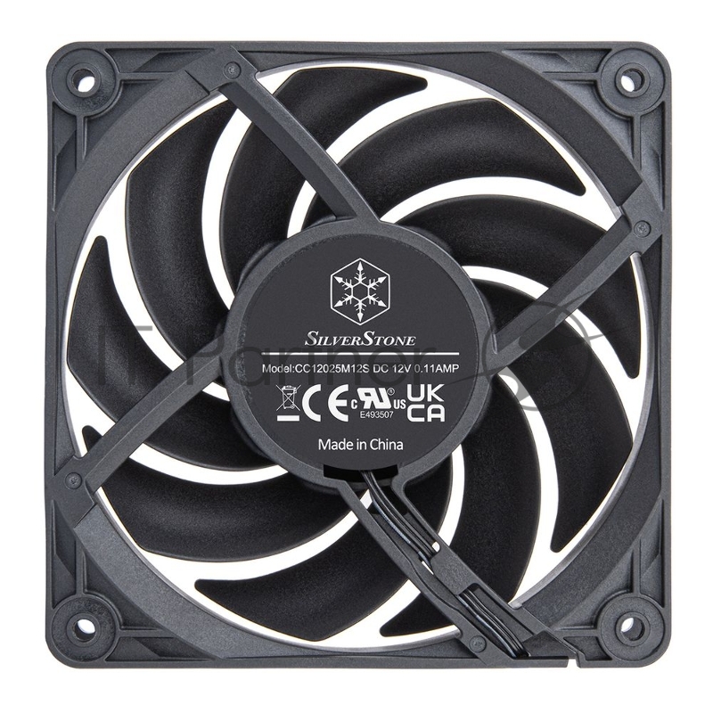 Вентилятор Silverstone G52VS120BF00020 Performance enhanced 120mm fan SST-VS120B-F