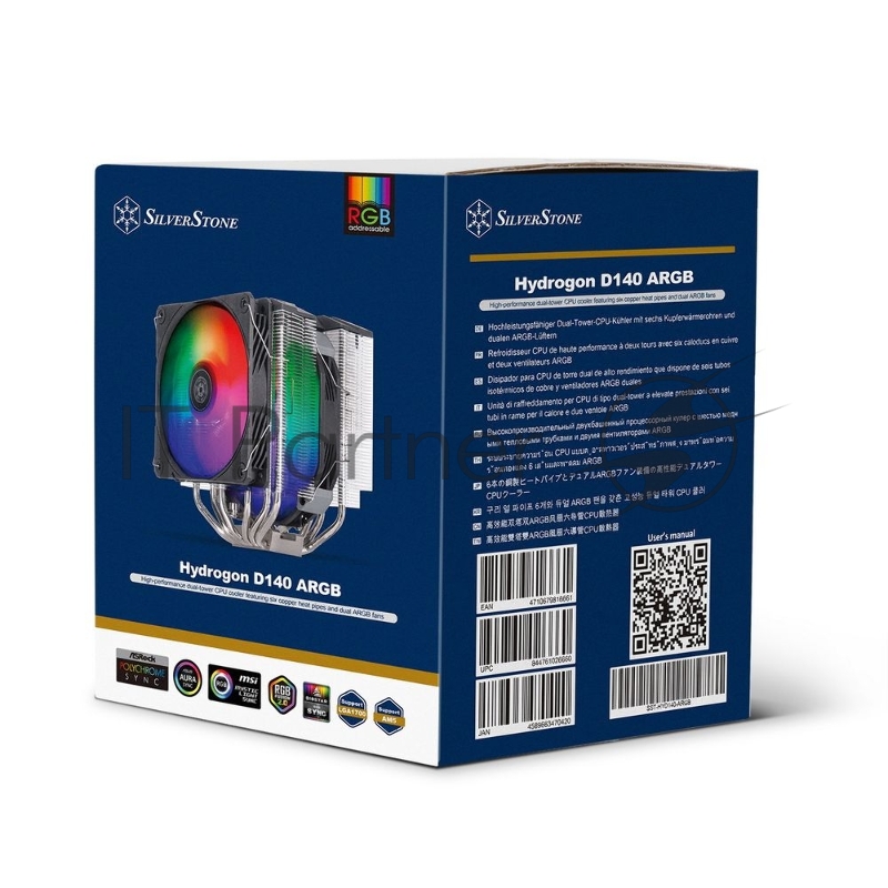 Вентилятор для процессора Silverstone G53HYD140ARGB20