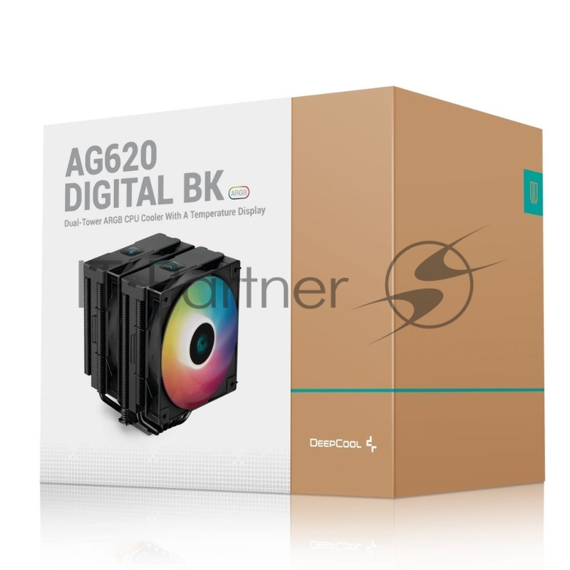 Вентилятор для процессора Deepcool AG620 DIGITAL BK ARGB R-AG620-BKADMN-G-2