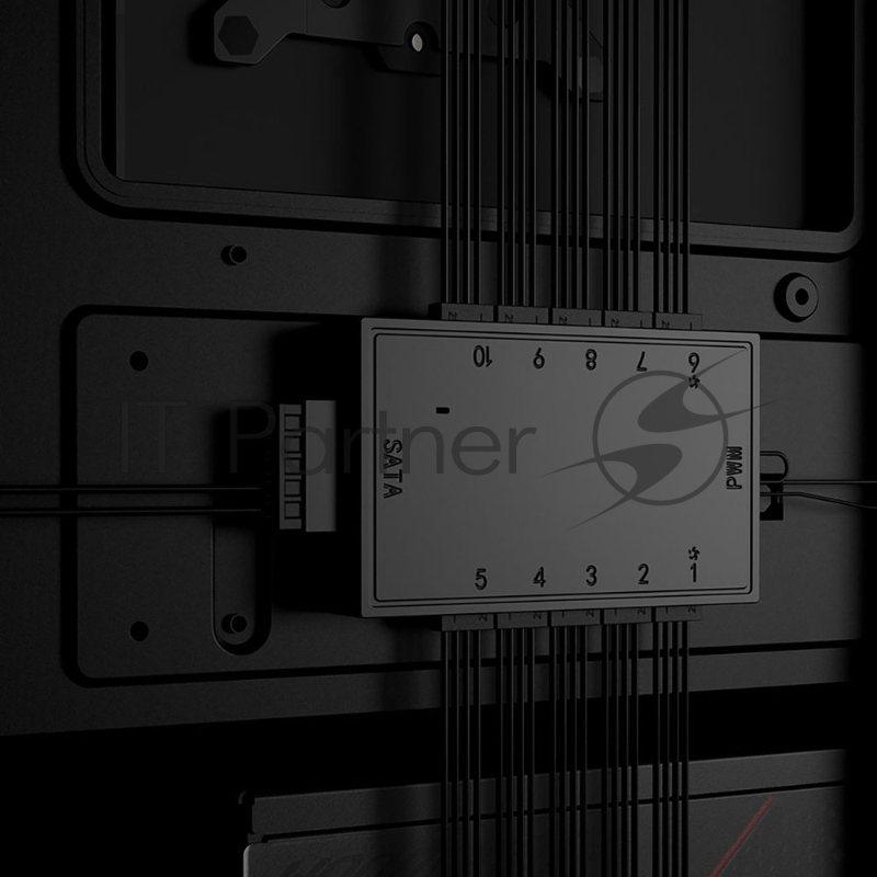 Контроллер скорости вращения вентиляторов Fan Hub ID-Cooling FH-10 PWM 10 Ports / SATA Power