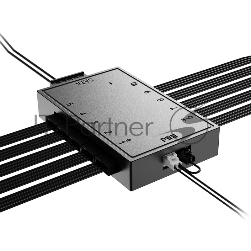 Контроллер скорости вращения вентиляторов Fan Hub ID-Cooling FH-10 PWM 10 Ports / SATA Power