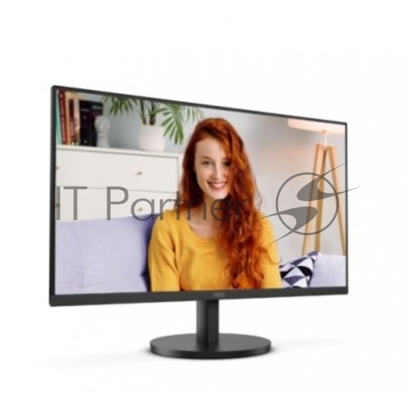 Монитор 27 AOC 27B3HMA2 1920х1080, WLED, 16:9, VA, 250cd, 3000:1, 20M:1, 4ms, 178/178, VGA, HDMI, 100Hz, Speakers, Tilt, Внутр, VESA, Black, 3y