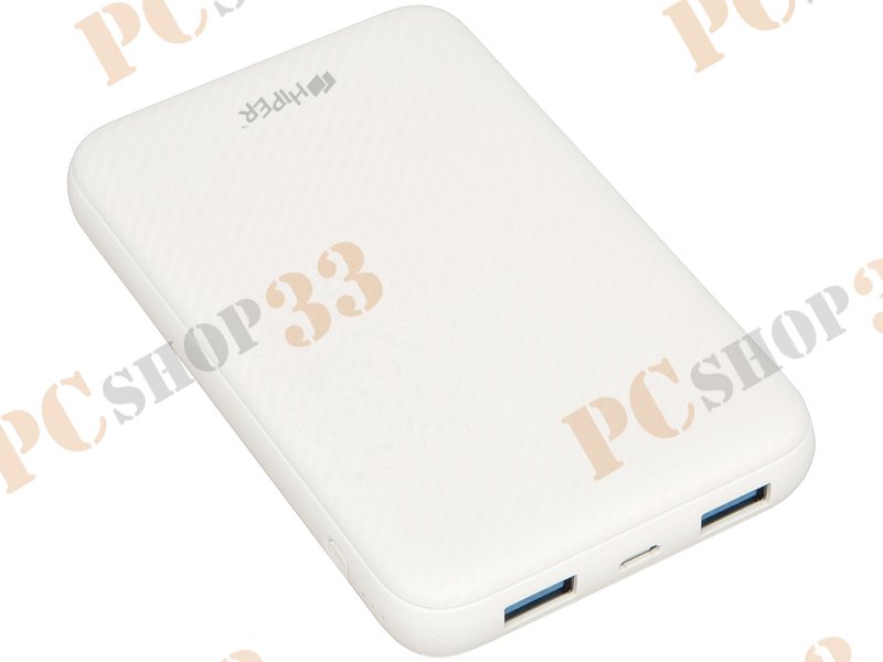 Внешний аккумулятор HIPER SPX10000 10000мАч, USB, черный