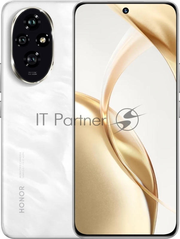 Смартфон HONOR 200 12+512Gb белый (5109BFKL)