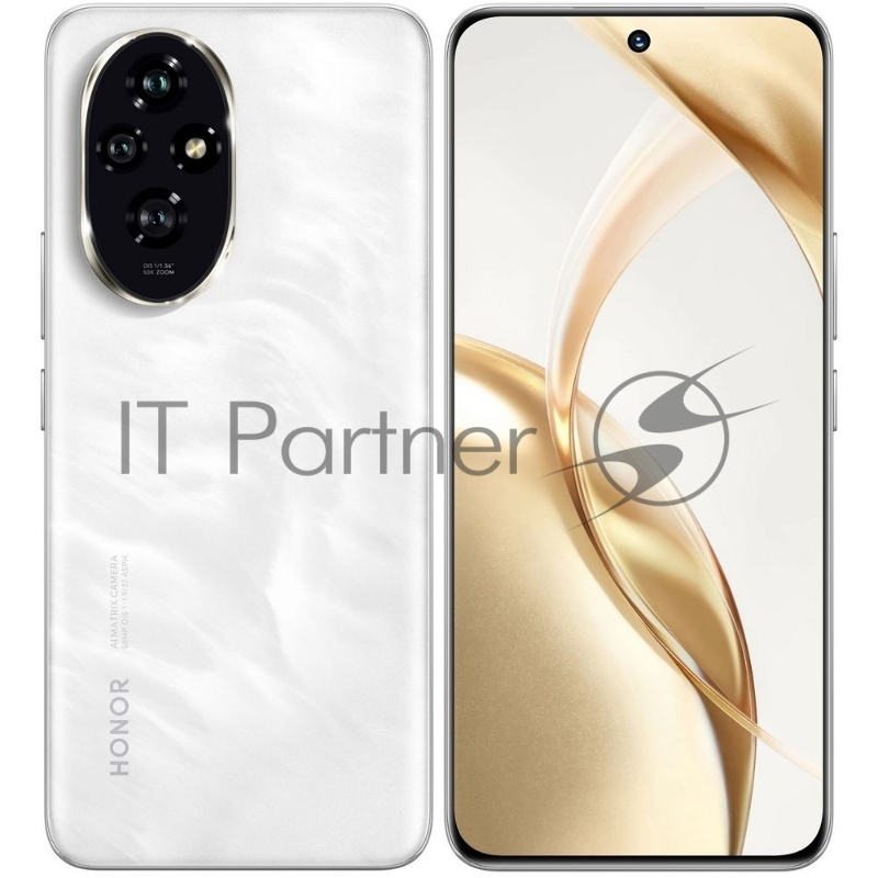 Смартфон HONOR 200 12+512Gb белый (5109BFKL)