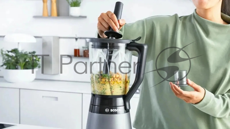 Блендер стационарный Bosch MMB6177S 1200Вт серебристый