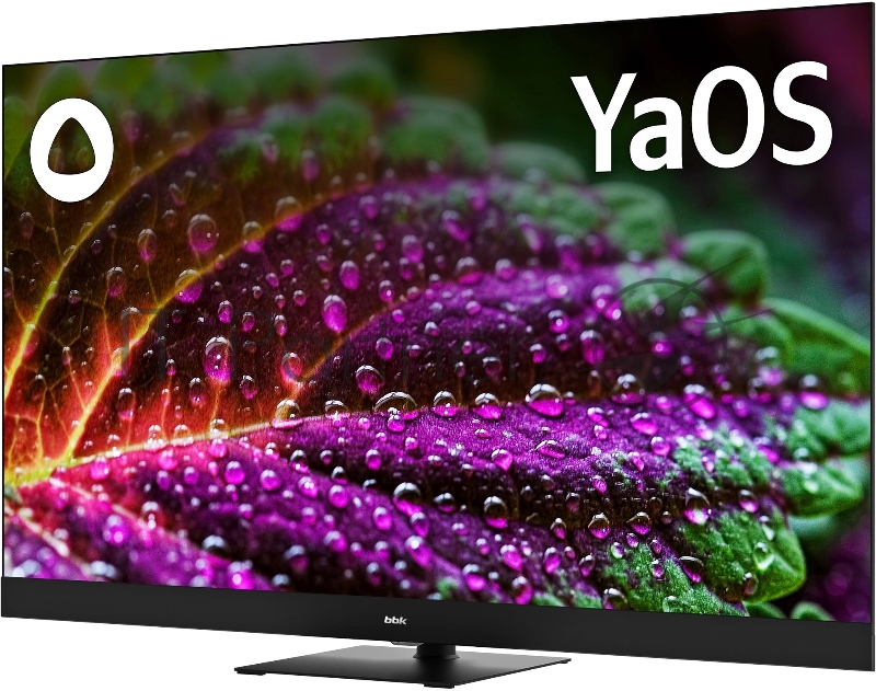 Телевизор BBK 50 50LED-8259/UTS2C черный QLED 4k UHD 60Hz ЯндексТВ
