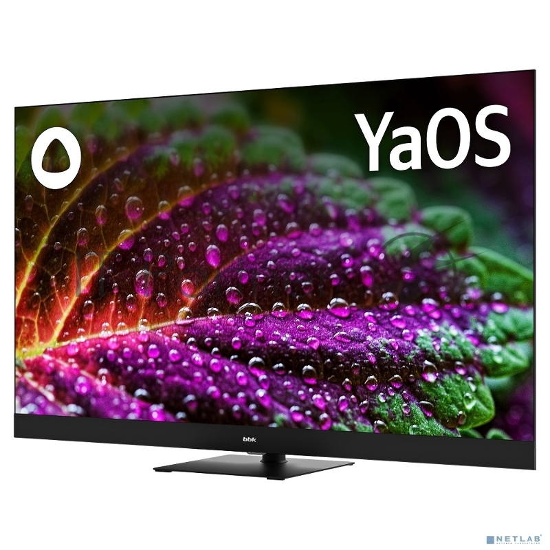 Телевизор BBK 50 50LED-8259/UTS2C черный QLED 4k UHD 60Hz ЯндексТВ