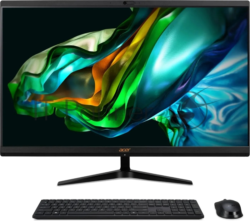 Моноблок Acer Aspire C27-1800 27 Full HD i3 1315U (1.2) 8Gb SSD512Gb UHDG CR Windows 11 Home GbitEth WiFi BT 65W клавиатура мышь Cam черный 1920x1080