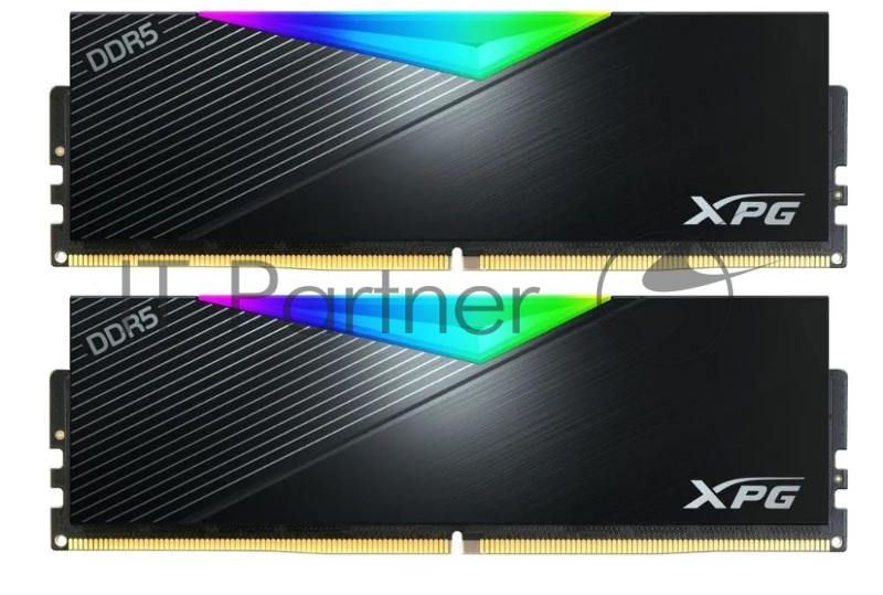 Модуль памяти ADATA 32GB DDR5 8000 (2*16Gb) DIMM XPG Lancer RGB 1.45V, CL38-48-48, black