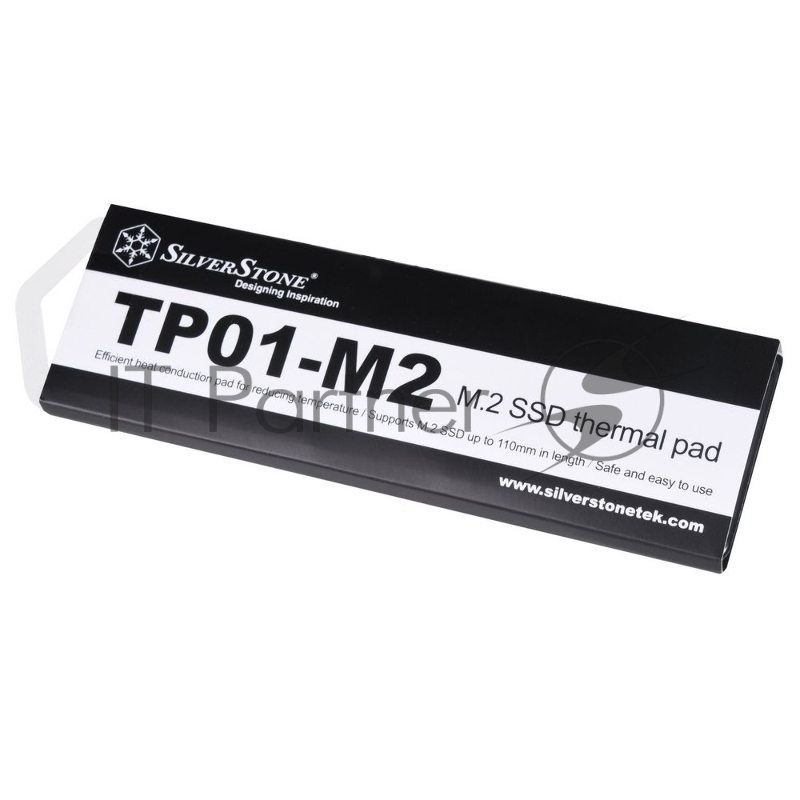 Термопрокладка Silverstone G560TP01M200010 Efficient heat conduction pad for reducing temperature,Supports M.2 SSD up to 110mm in length,Safe and easy to use