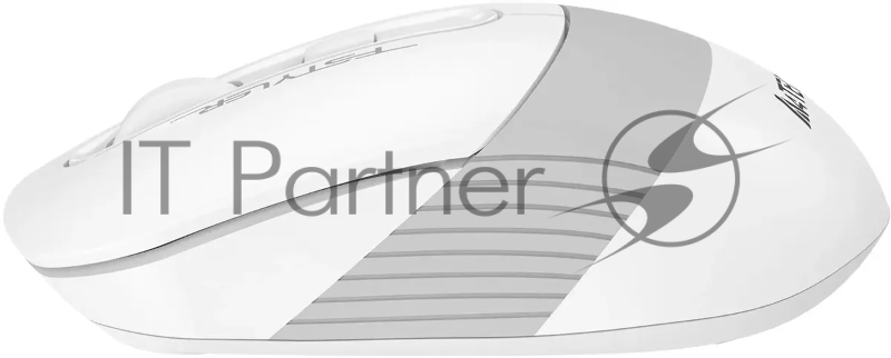 Мышь A4Tech Fstyler FB10CS белый/серый оптическая (2000dpi) silent беспроводная BT/Radio USB (4but)