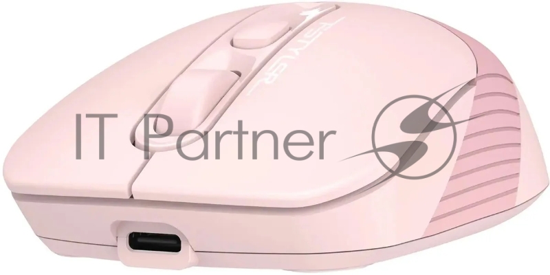 Мышь A4Tech Fstyler FB10CS розовый оптическая (2000dpi) silent беспроводная BT/Radio USB (4but)