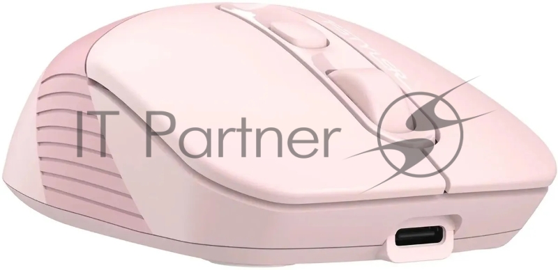 Мышь A4Tech Fstyler FB10CS розовый оптическая (2000dpi) silent беспроводная BT/Radio USB (4but)
